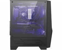 MSI MAG Forge 100M Midi Tower Noir, Transparent