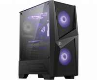 MSI MAG Forge 100M Midi Tower Schwarz, Transparent - 306-7G03M21-809