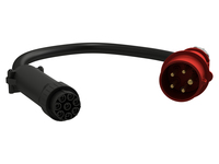 Vertiv FSC3U001 cable de alimentación Negro, Rojo 3 m