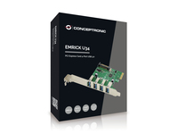 Conceptronic EMRICK U34, 4-Port-USB-3.0 PCI-Express-Karte - EMRICK02G