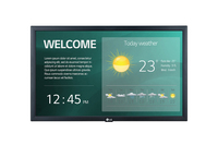 LG LG 22SM3G-B Signage-Display Digital Beschilderung Flachbildschirm 54,6 cm (21.5 Zoll) IPS WLAN 250 cd/m² Full HD Schwarz Eingebauter Prozessor 16/7 https://images.icecat.biz/img/gallery_lows/77191511_3571666099.jpg