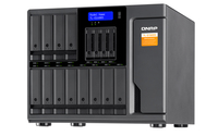 QNAP TL-D1600S Speicherlaufwerksgehäuse HDD / SSD-Gehäuse Schwarz, - TL-D1600S