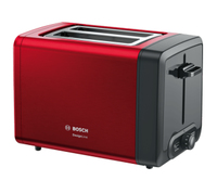 Bosch TAT4P424DE Toaster 2 Scheibe(n) 970 W Schwarz, Rot