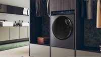 Haier I-Pro Series 3 HWD80-B14939S8 machine à laver avec sèche linge Pose libre Charge avant Blanc D