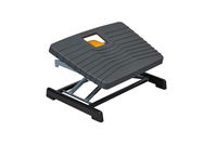 BakkerElkhuizen Pro 952 Footrest Schwarz, Grau, Orange - BNEFRP952