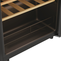 Haier Wine Bank 50 Serie 3 HWS34GGH1 Refroidisseur de vin compresseur Pose libre Noir 34 bouteille(s)