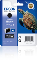 Epson T1571 Turtle Black Standard Capacity Ink Cartridge 26ml - C13T15714010