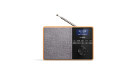 Philips TAR5505/10 Radio portable Numérique Noir, Gris, Bois