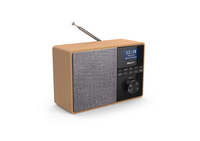 Philips TAR5505/10 Radio portable Numérique Noir, Gris, Bois