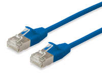 4015867209813 - Patchkabel Cat6A F FTP 2xRJ45 1000m blau Slim LSZH