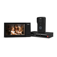 Dahua Technology DHI-VTO2111D-P-S3 sistema de intercomunicación de video 2 MP 17.8 cm (7") Negro