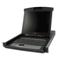 APC (AP5816) 17" Rack LCD Console W Integrated 16 Port Analog KVM Switch