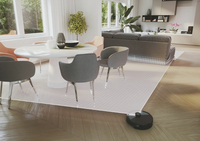 Hoover HG450HP 011 robot aspirateur 0,26 L Sans sac Bleu, Métallique