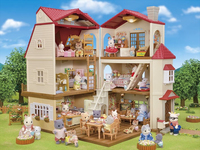 Sylvanian Families La grande maison éclairée et sa pièce secrète