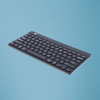 R-Go Tools Ergonomische Tastatur R-Go Compact Break, kompakte Tastatur - RGOCOUSWLBL