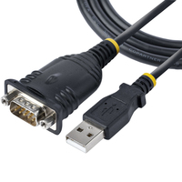 Startech.COM 91CM USB TO Serial Cable, USB TO Serial Port Adapter, WIN/MAC, 3 YR