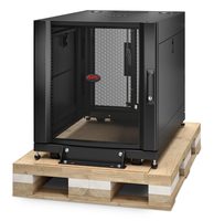 APC Netshelter SX 12U Server Rack Enclosure 600MM X 900MM W/ Sides Black Shock Packaging
