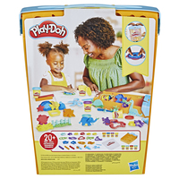 Play-Doh Super Boîte à accessoires Animaux et pâte à modeler
