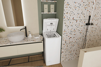 Candy TCA473D3-S machine à laver Charge par dessus 7 kg 1400 tr/min Blanc