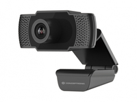 Conceptronic AMDIS 1080P Full HD-Webcam mit Mikrofon - AMDIS01B