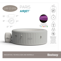 Bestway Lay-Z-Spa 77&quot; x 26&quot;/1.96m x 66cm Paris AirJet