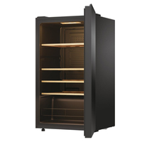 Haier Wine Bank 50 Serie 3 HWS34GGH1 Refroidisseur de vin compresseur Pose libre Noir 34 bouteille(s)