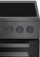 Beko FSS57100GAC four et cuisinière Electrique Plaque avec zone à induction Anthracite A