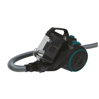 Candy CAF34HM 011 Aspirateurs-traîneaux ALL FLOORS 30 SANS SAC, Unique Technologie Cyclonique, Hepa lavable, récipient 2,5 litri, raggio d&amp;quot;azione 7,5 portée, Luxor Black