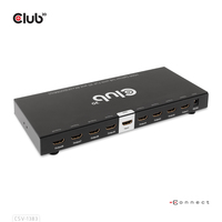 CLUB3D 1 auf 8 HDMI™ Splitter Full 3D und 4K60Hz(600MHz)