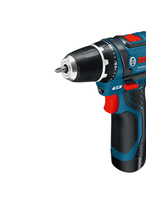 Bosch Akku-Bohrschrauber 12 V Li-Ion 1300 tr/min Noir, Bleu, Rouge