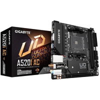 GIGABYTE A520I AC Motherboard AMD A520 Sockel AM4 mini ITX - A520I AC