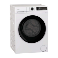 Candy GWD 485SB6-S machine à laver avec sèche linge Pose libre Charge avant Blanc D