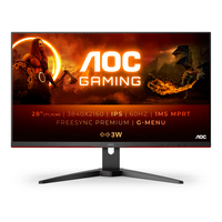 AOC AOC G2 U28G2AE/BK LED display 71,1 cm (28") 3840 x 2160 Pixel 4K Ultra HD Schwarz https://images.icecat.biz/img/gallery_lows/86092851_6944629359.jpg AOC AOC G2 U28G2AE/BK LED display 71,1 cm (28") 3840 x 2160 Pixel 4K Ultra HD Schwarz https://images.icecat.biz/img/gallery_lows/86092851_6944629359.jpg
