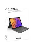 Logitech Folio Touch Gris Smart Connector AZERTY Français