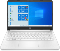 HP 14s-fq0107nf 3250U Ordinateur portable 35,6 cm (14&quot;) HD AMD Ryzen™ 3 4 Go DDR4-SDRAM 256 Go SSD Wi-Fi 5 (802.11ac) Windows 10 Home Blanc