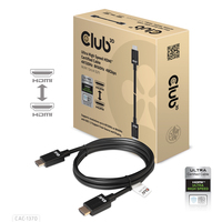 CLUB3D Ultra High Speed HDMI 4K120Hz, 8K60Hz Certified Cable 48Gbps ft - CAC-1370