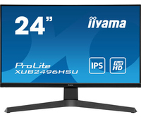 iiyama iiyama ProLite XUB2496HSU-B1 LED display 60,5 cm (23.8") 1920 x 1080 Pixel Full HD Schwarz https://images.icecat.biz/img/gallery_lows/87328621_7873087306.jpg
