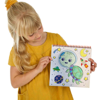 SES Creative Cahier d’activités de coloriage phosphorescent 3 en 1
