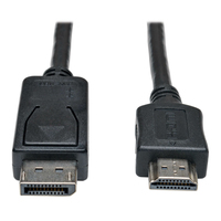 Eaton Tripp Lite Series DisplayPort to HDMI Adapter Cable (M/M), 3 ft. (0.9 ...