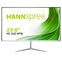 Hannspree HC240HFW Computerbildschirm 60,5 cm (23.8) 1920 x 1080 Pixel Full HD LED Silber, Weiß