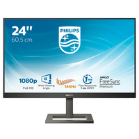 Philips Philips E Line 242E1GAEZ LED display 60.5 cm (23.8") 1920 x 1080 pixels Full HD Black https://images.icecat.biz/img/gallery_lows/89521617_0654661987.jpg