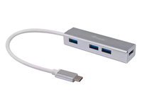 Equip 128958 Schnittstellen-Hub USB 3.2 Gen 1 (3.1 Gen 1) Type-C 5000 Mbit/s Silber