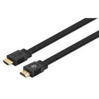 Manhattan Cable HDMI plano de alta velocidad con Ethernet