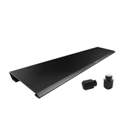 CHERRY AC 3.3 Handgelenkstütze Aluminium Schwarz - JA-0330-2