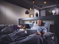Philips 6000 series TAH6206BK/00 écouteur/casque Écouteurs Sans fil Arceau Musique Bluetooth Noir