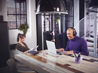 Philips 6000 series TAH6206BK/00 écouteur/casque Écouteurs Sans fil Arceau Musique Bluetooth Noir