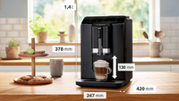 Bosch Serie 2 TIE20119 machine à café Entièrement automatique Machine à expresso 1,4 L
