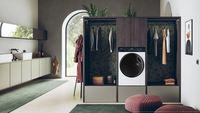 Haier I-Pro Series 3 HWD80-B14939 machine à laver avec sèche linge Pose libre Charge avant Blanc D