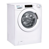 Candy CSWS4128TWME-47 machine à laver avec sèche linge Autoportante Charge avant Blanc E