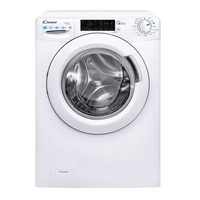 Candy CSWS4128TWME-47 machine à laver avec sèche linge Autoportante Charge avant Blanc E